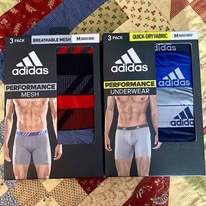 2 Adidas 3-pack Boxer Briefs
